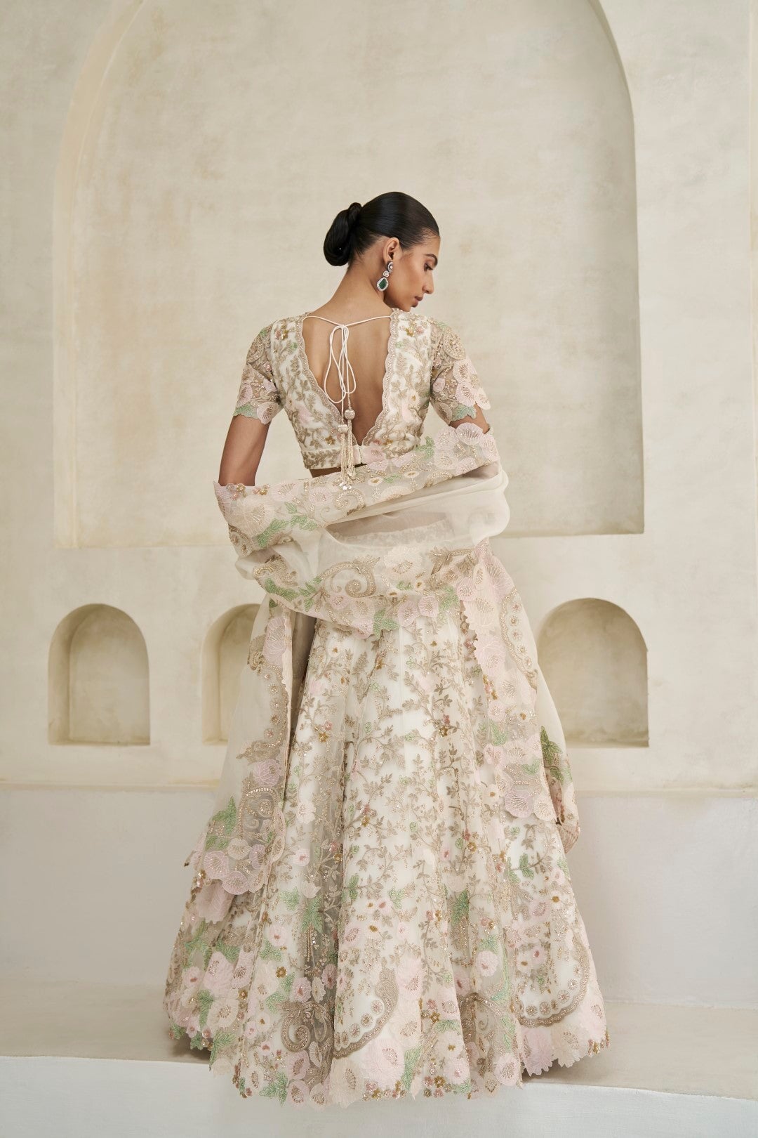 Myrtle Blooming Lehenga Set