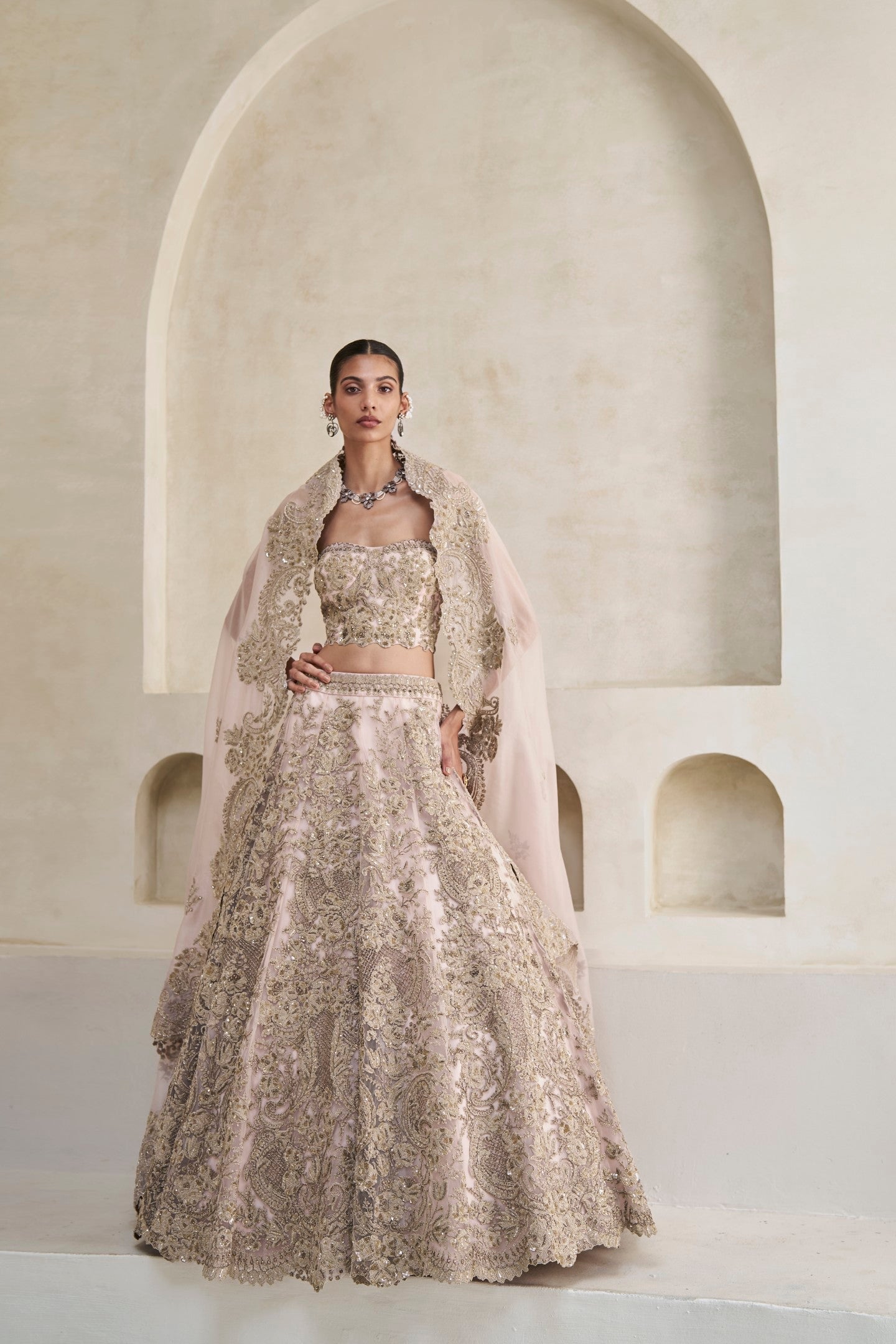 Jardin Galah Corset Lehenga Set