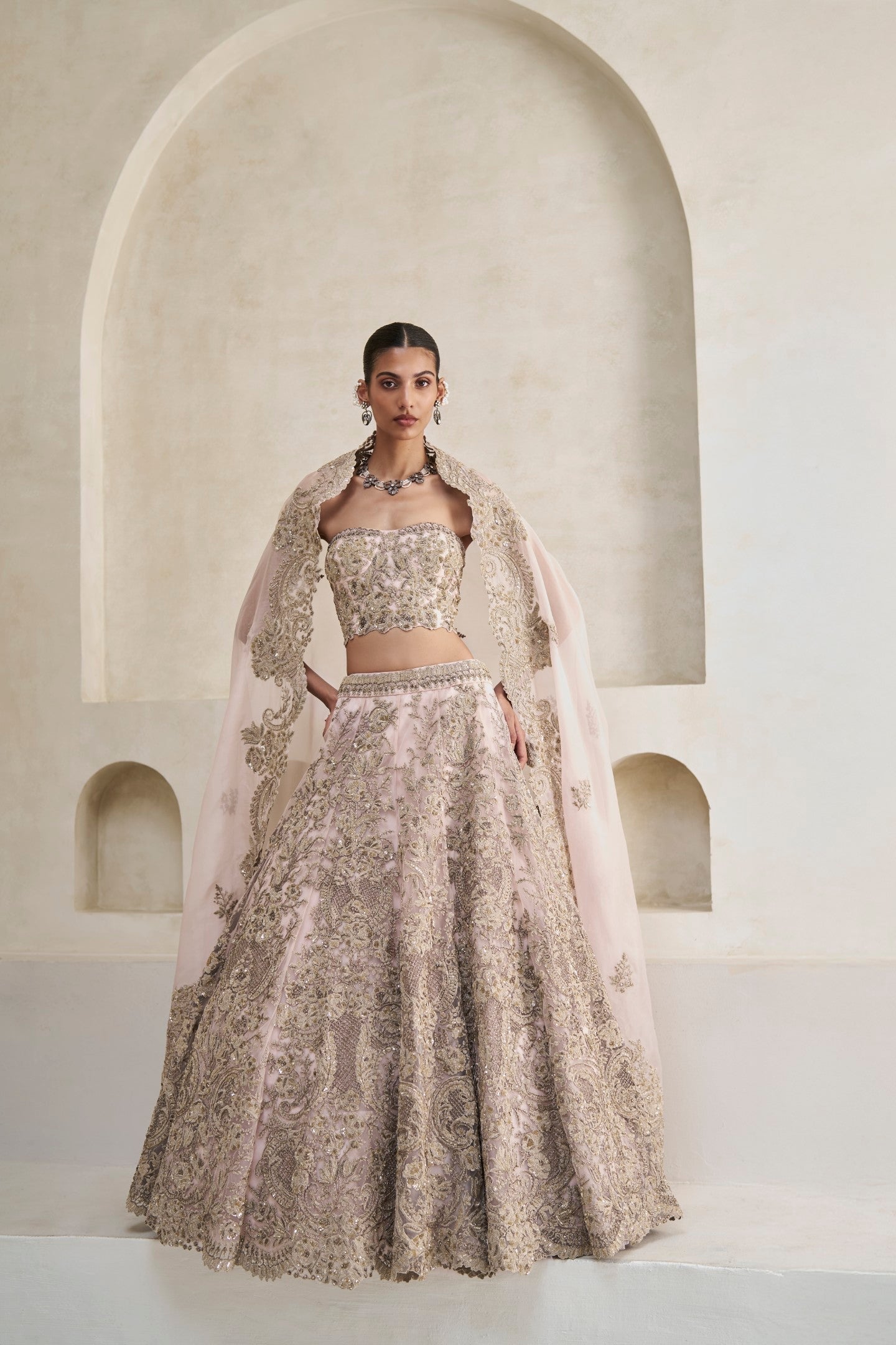 Jardin Galah Corset Lehenga Set