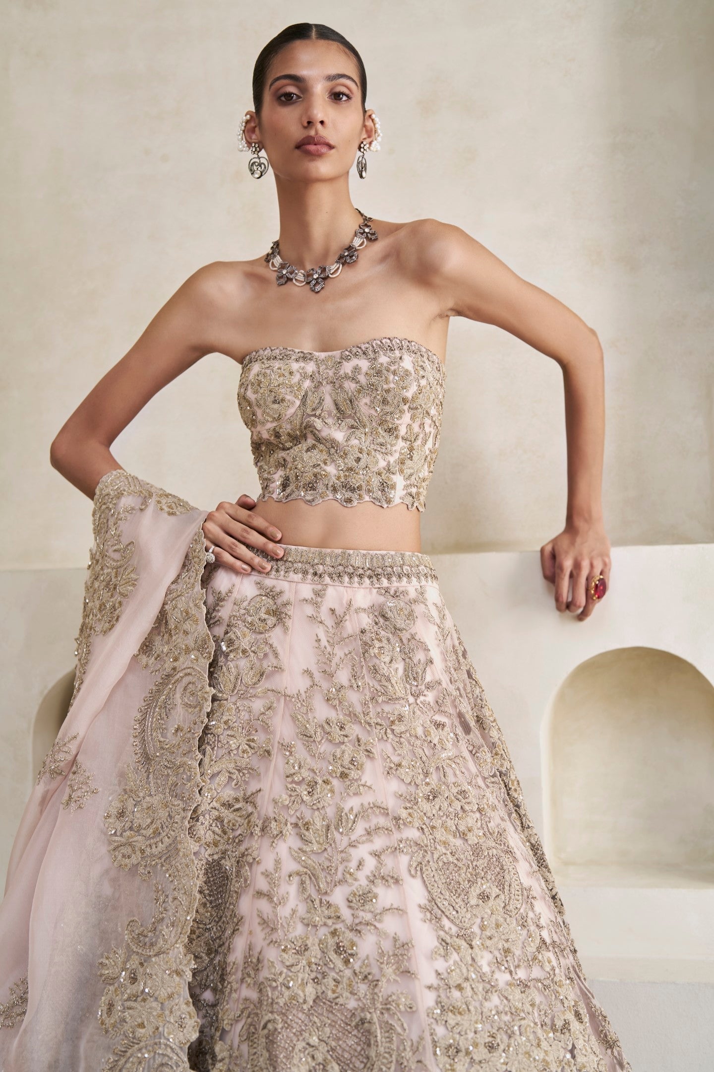 Jardin Galah Corset Lehenga Set