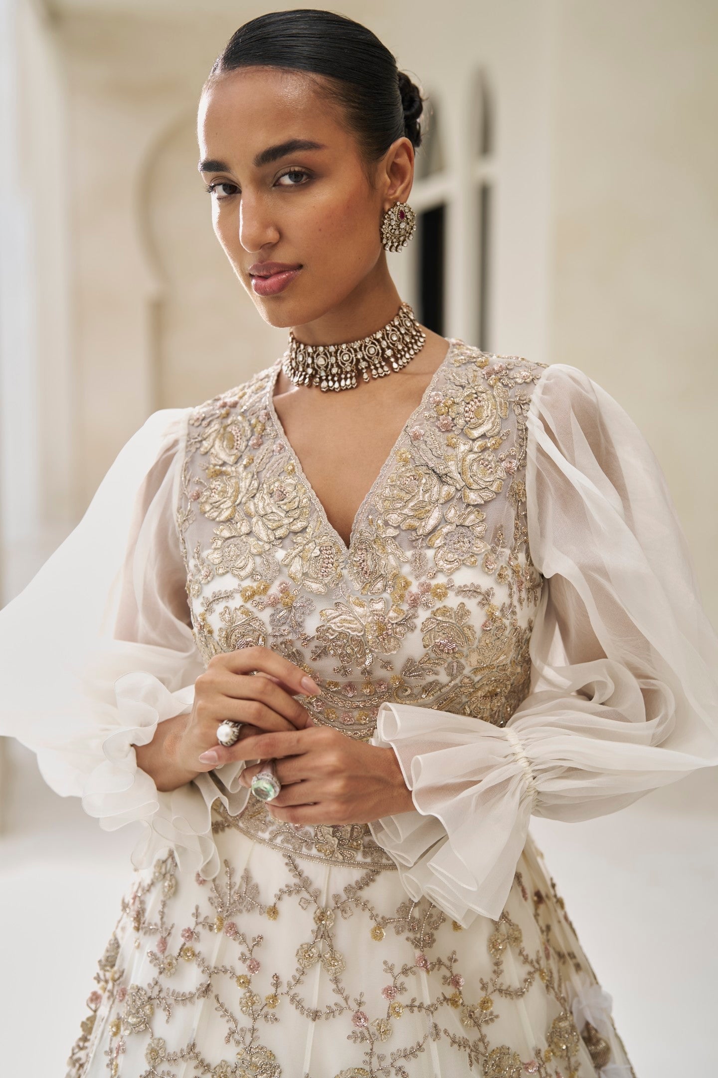 Cornus Grove Lehenga And Blouse Set
