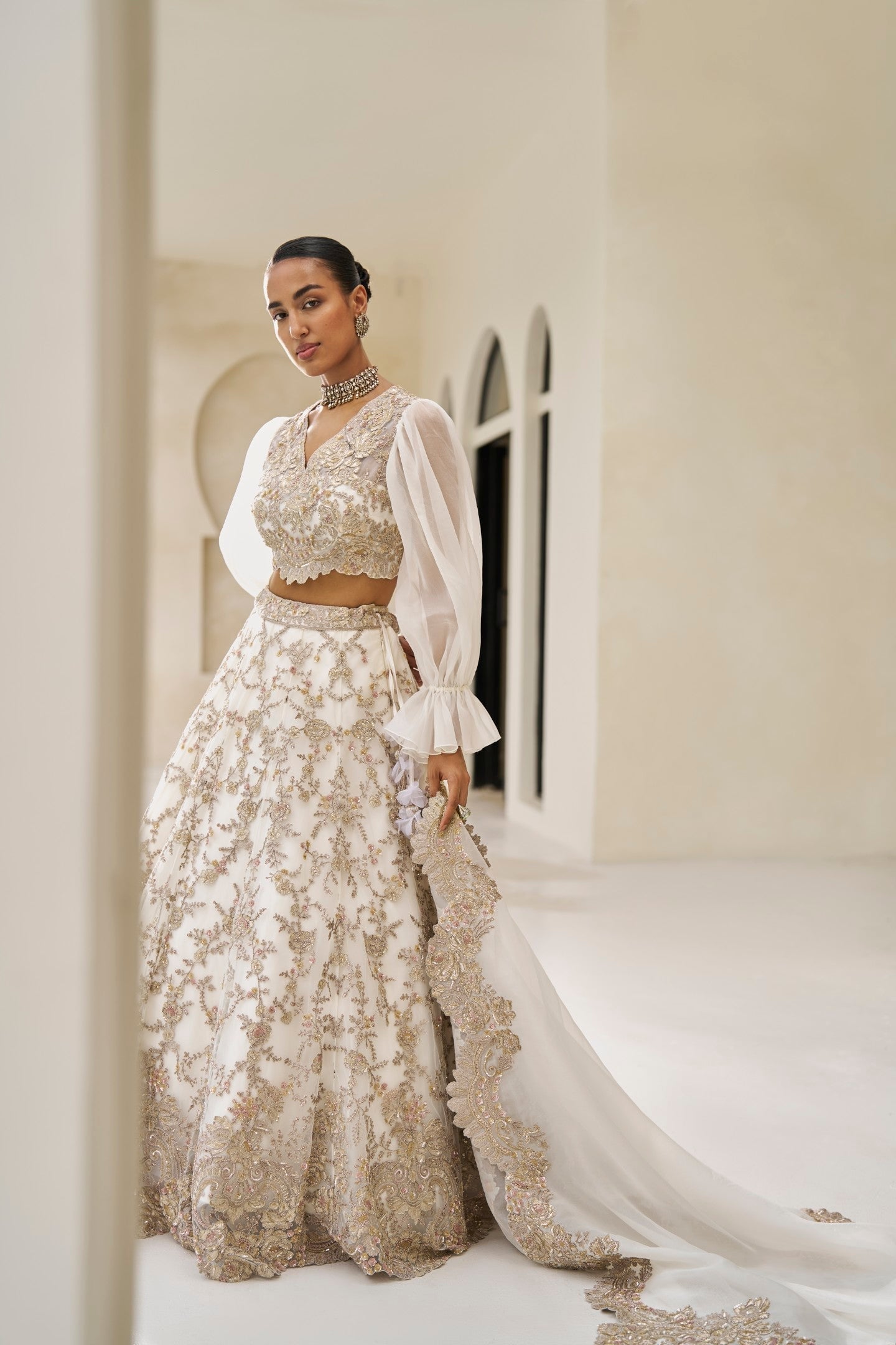 Cornus Grove Lehenga And Blouse Set