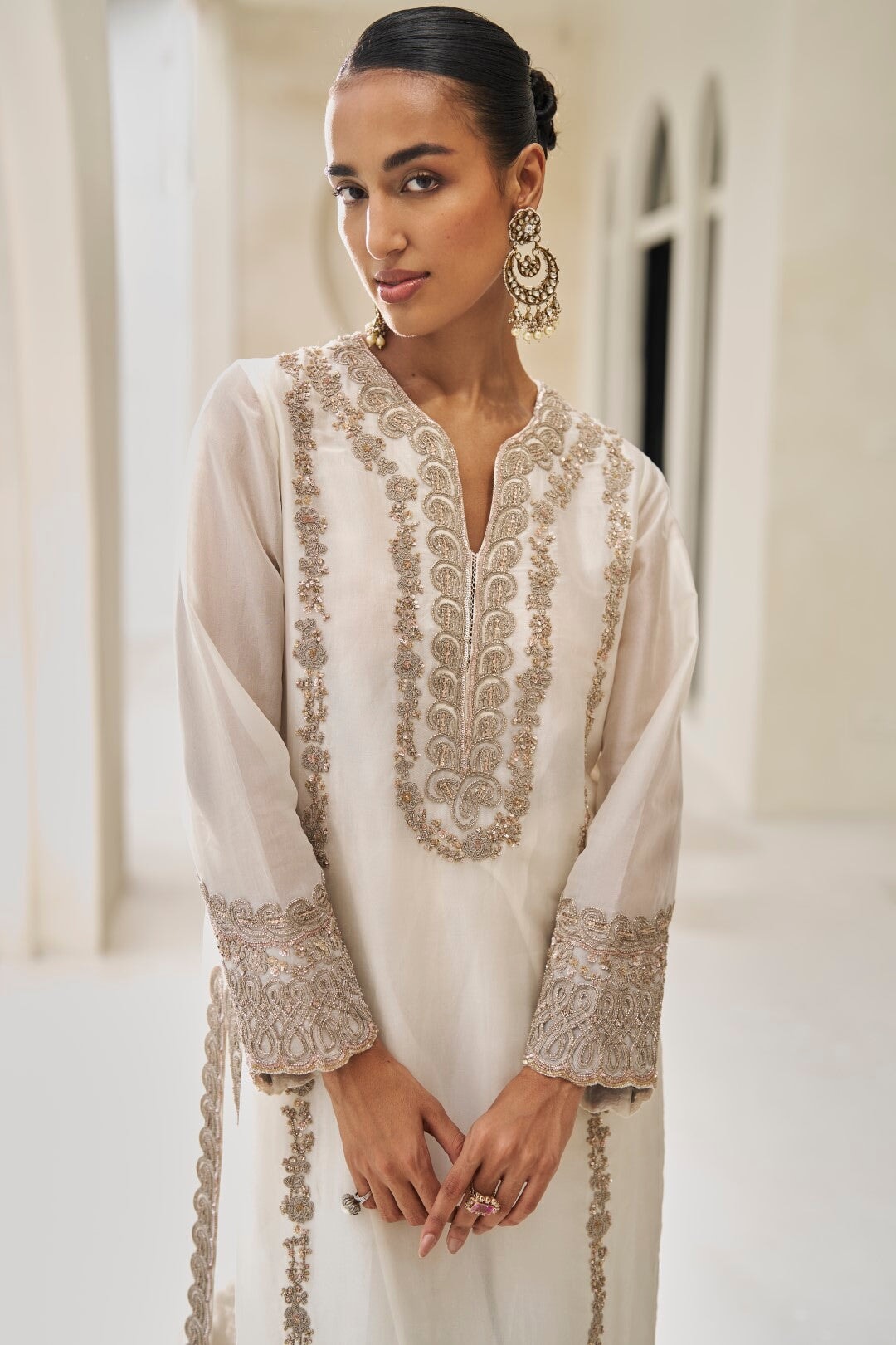 Ivory Grove Kurta Set