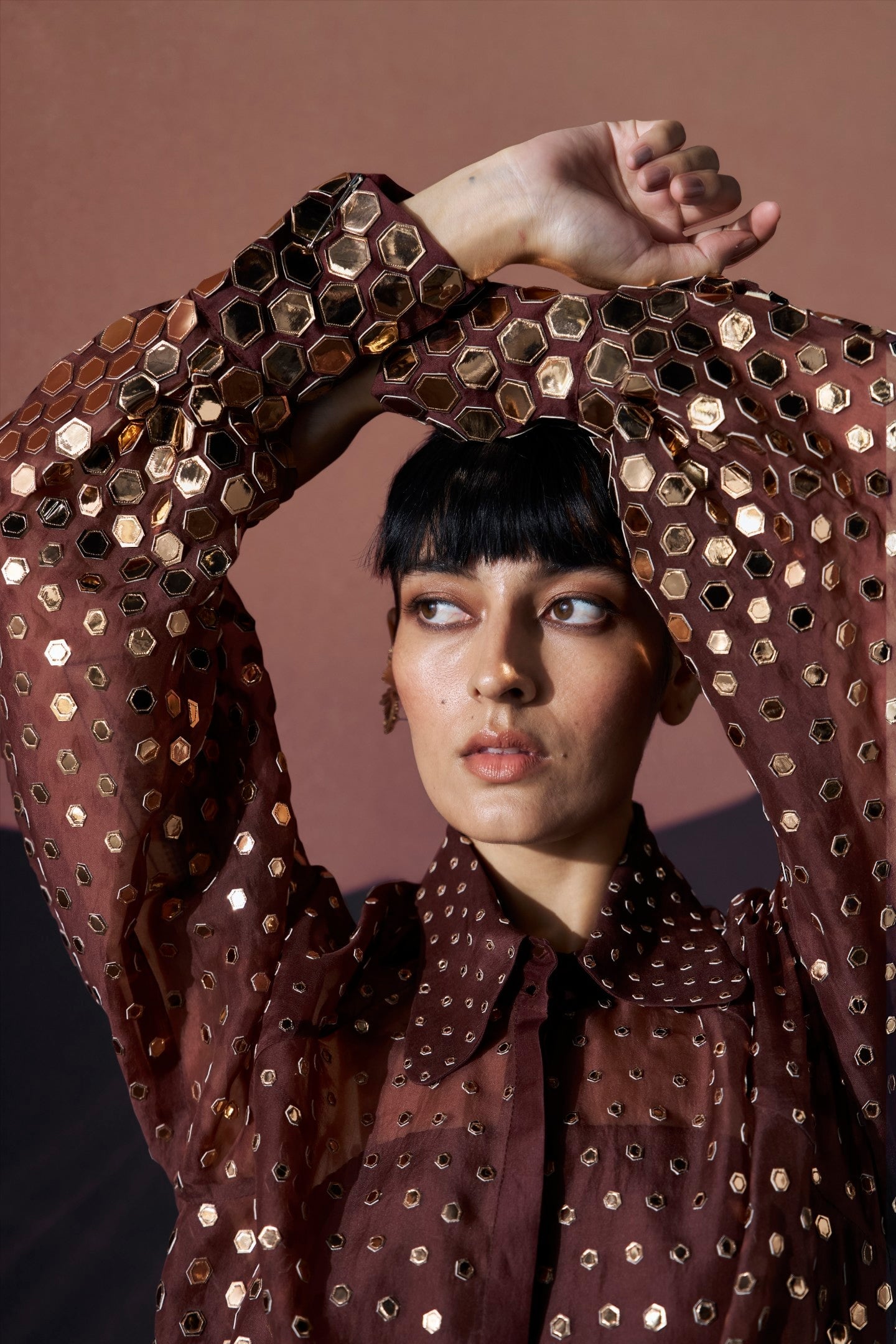Araqui Umber Gleam Shirt