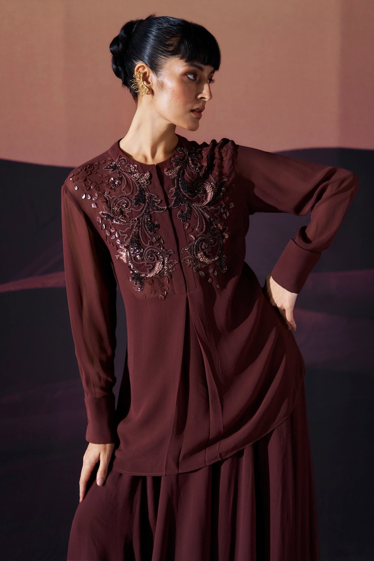 Araquis Twilight Cascade Ensemble Tunic