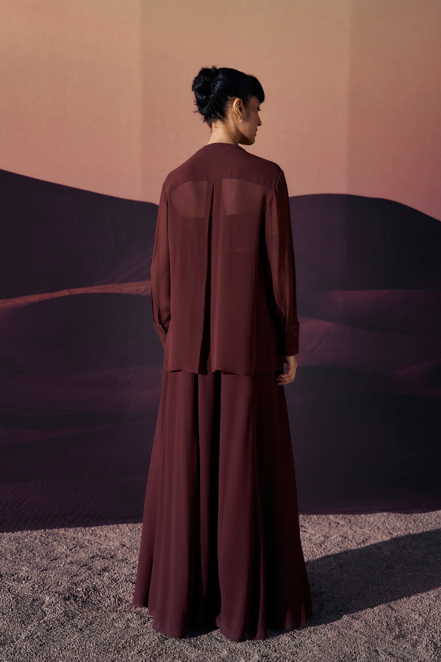 Araquis Twilight Cascade Ensemble Tunic Set