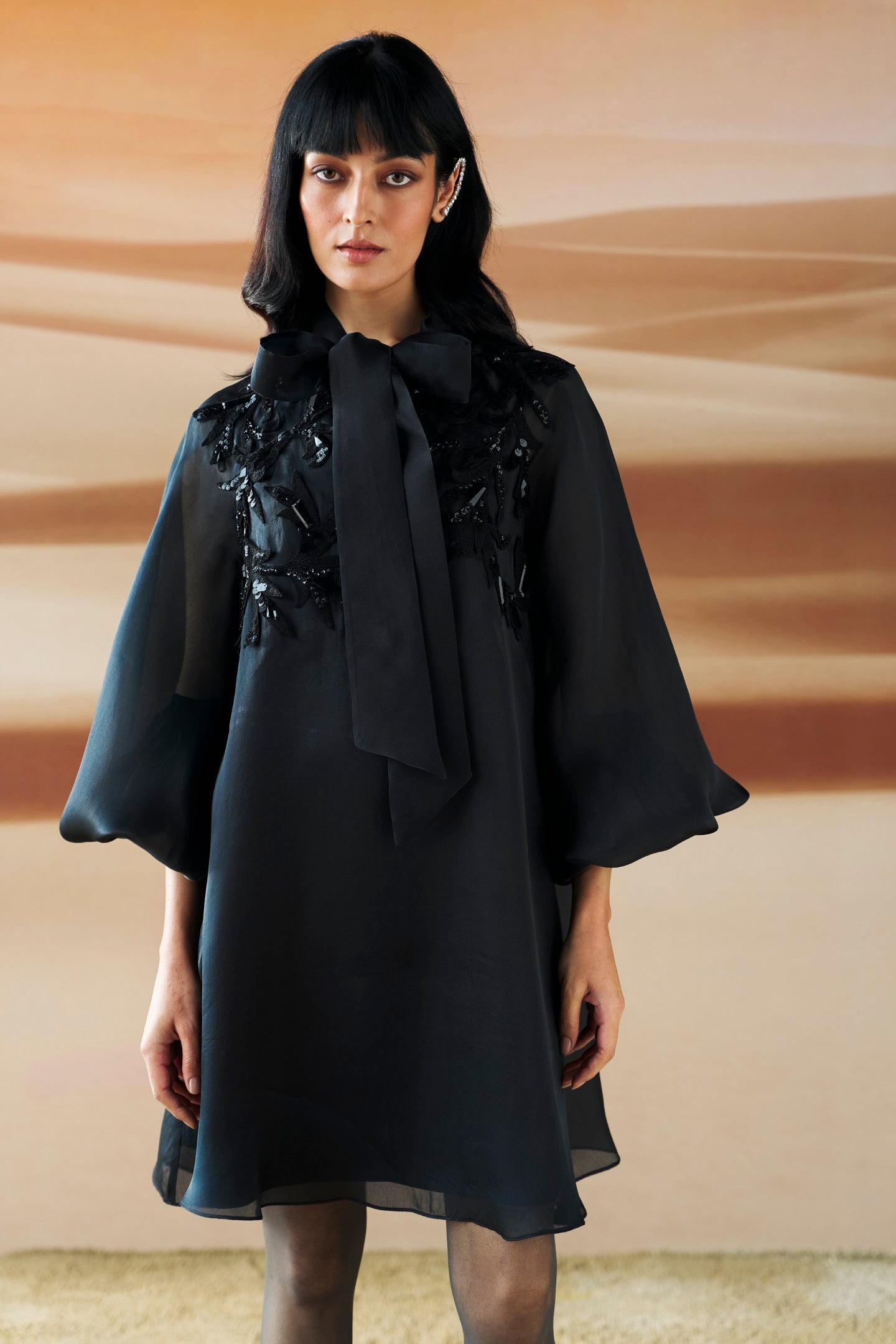 Araquis Noire Elise Dress