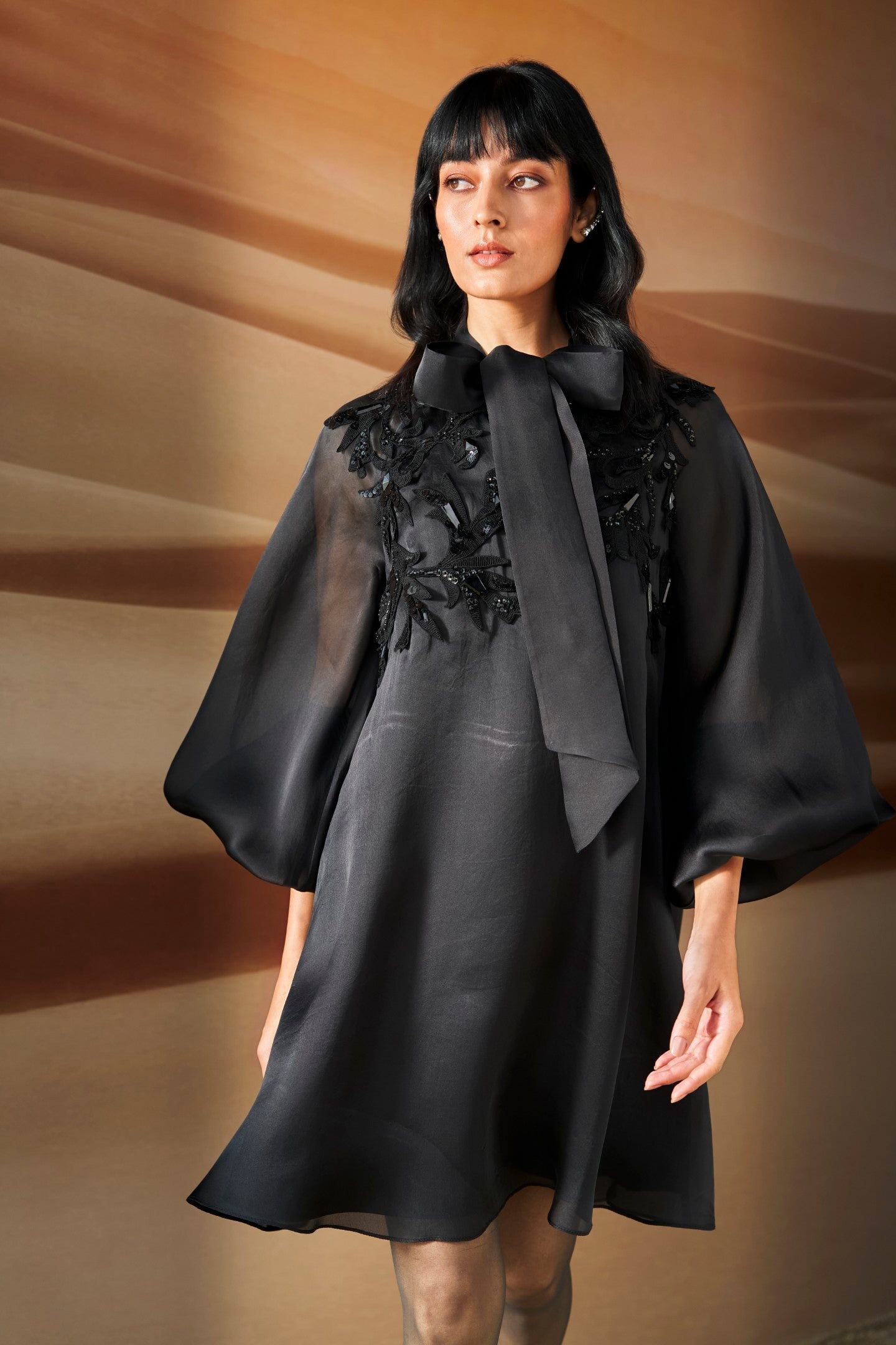 Araquis Noire Elise Dress