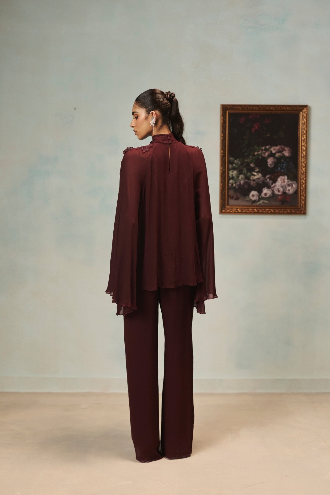 The Amora Flare-Sleeve Set