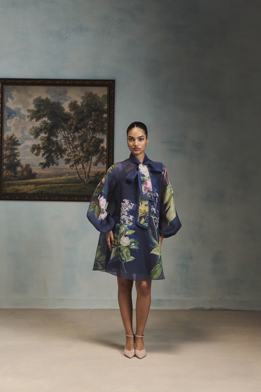 The Midnight Botanica Dress