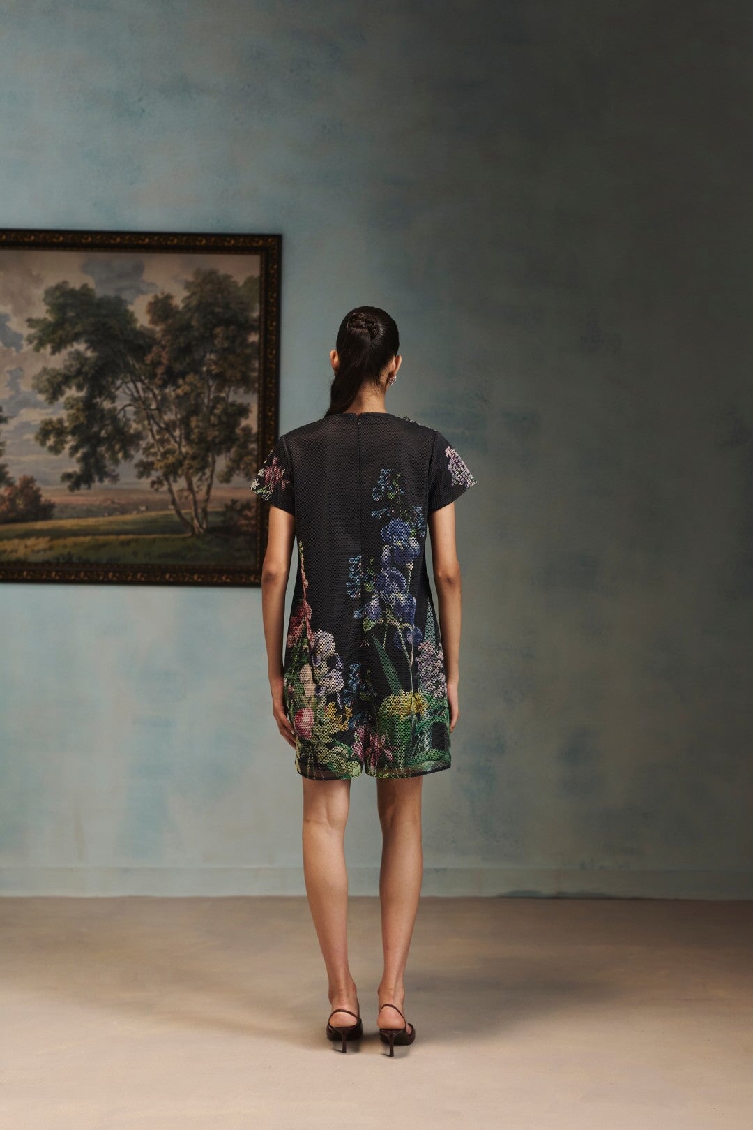 The Iris Meadow Fluid Dress