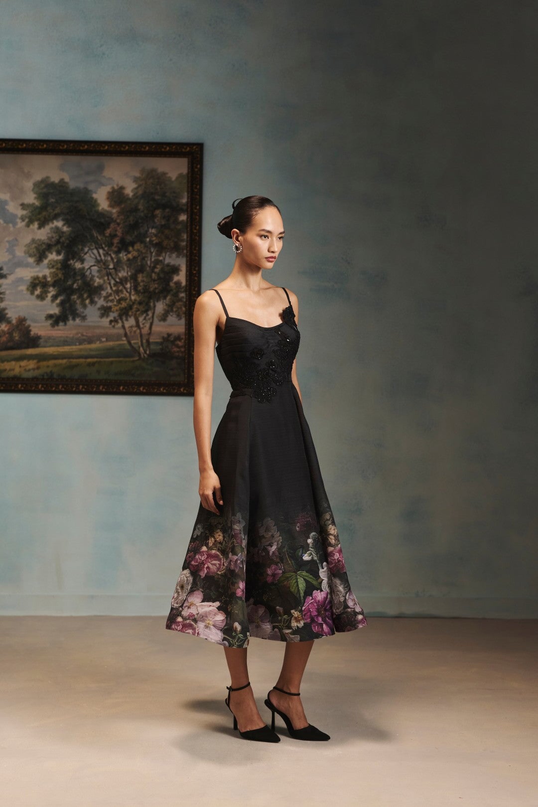 The Peony Garden Flare Dress