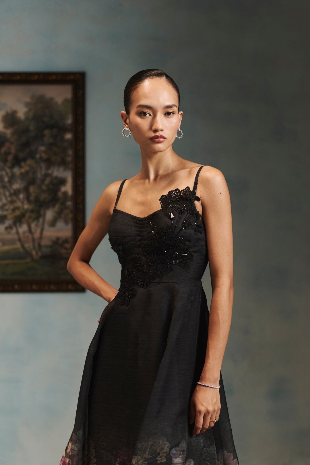 The Peony Garden Flare Dress