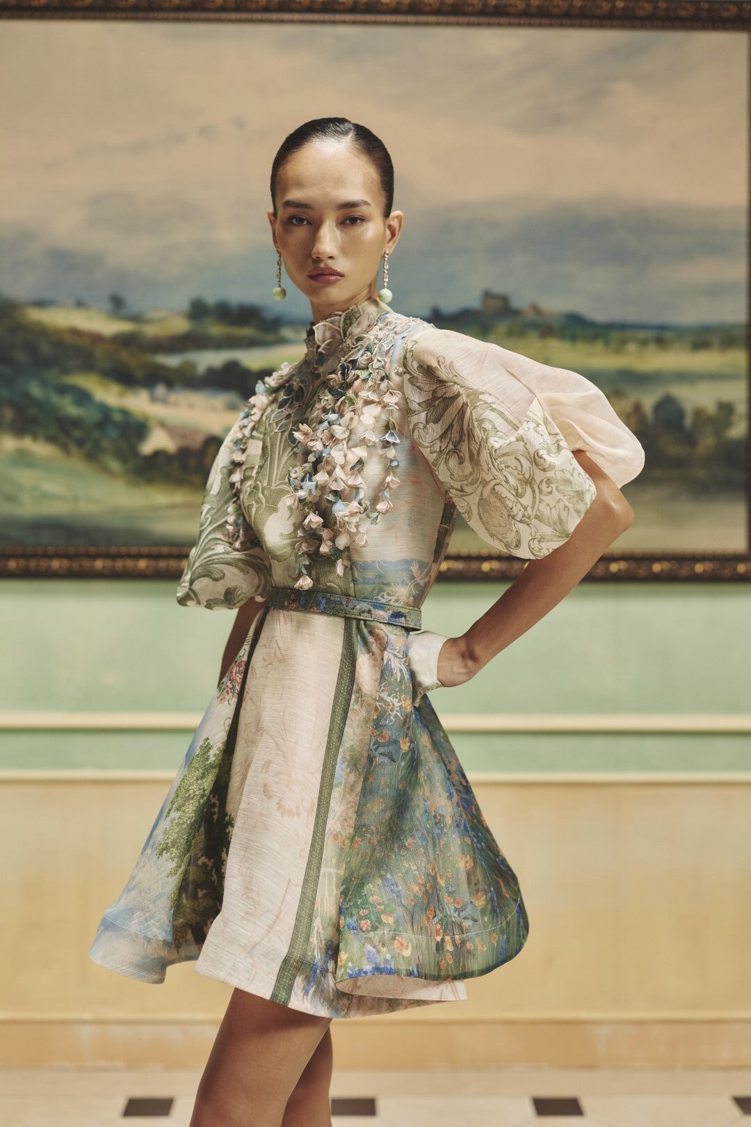 The Sage Garden Structured Dress