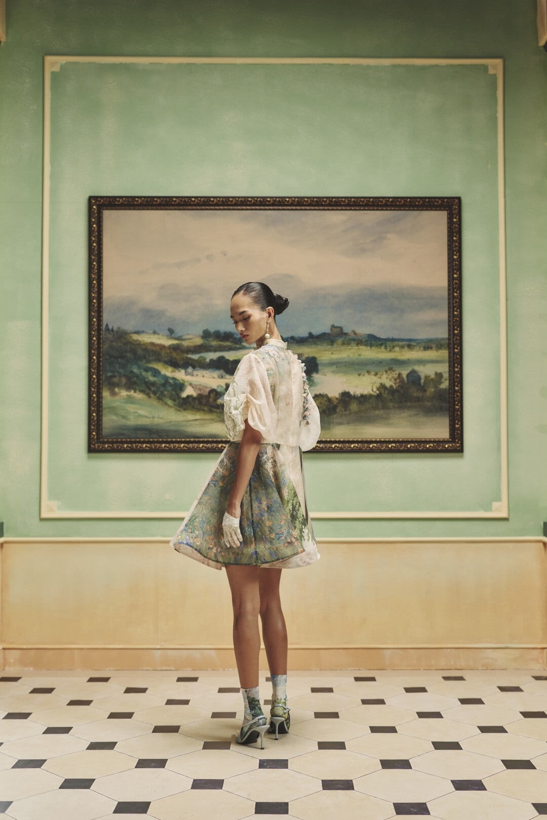 The Sage Garden Structured Dress