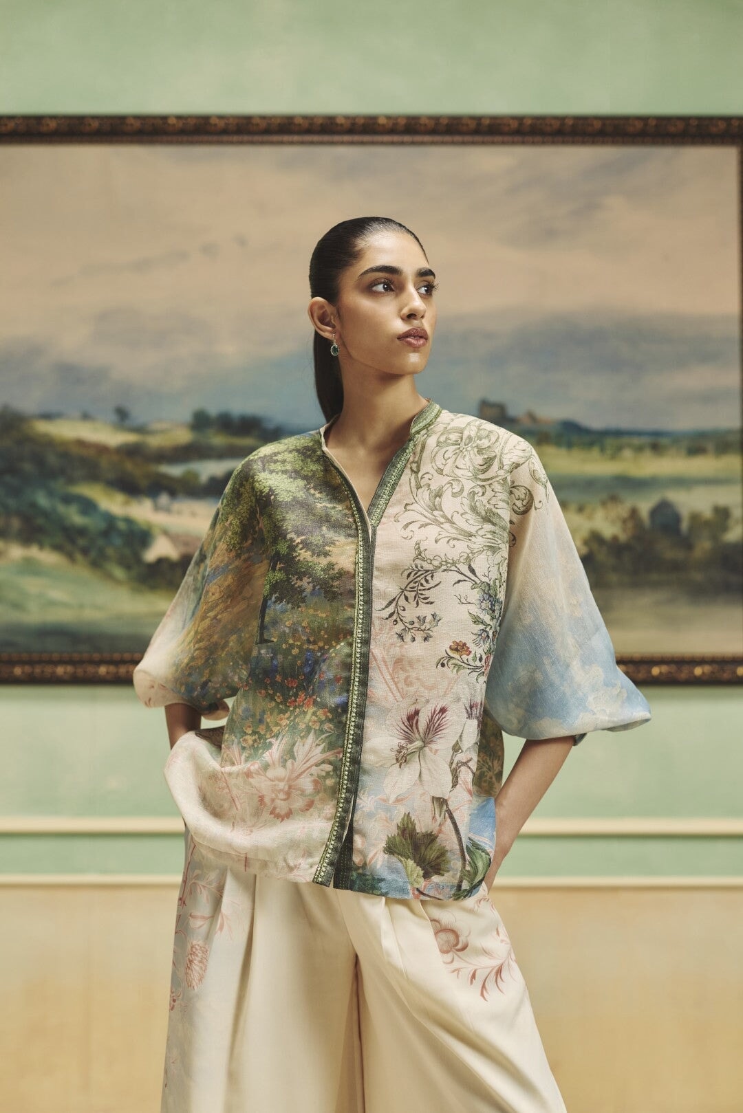 The Sage Garden Shirt Set