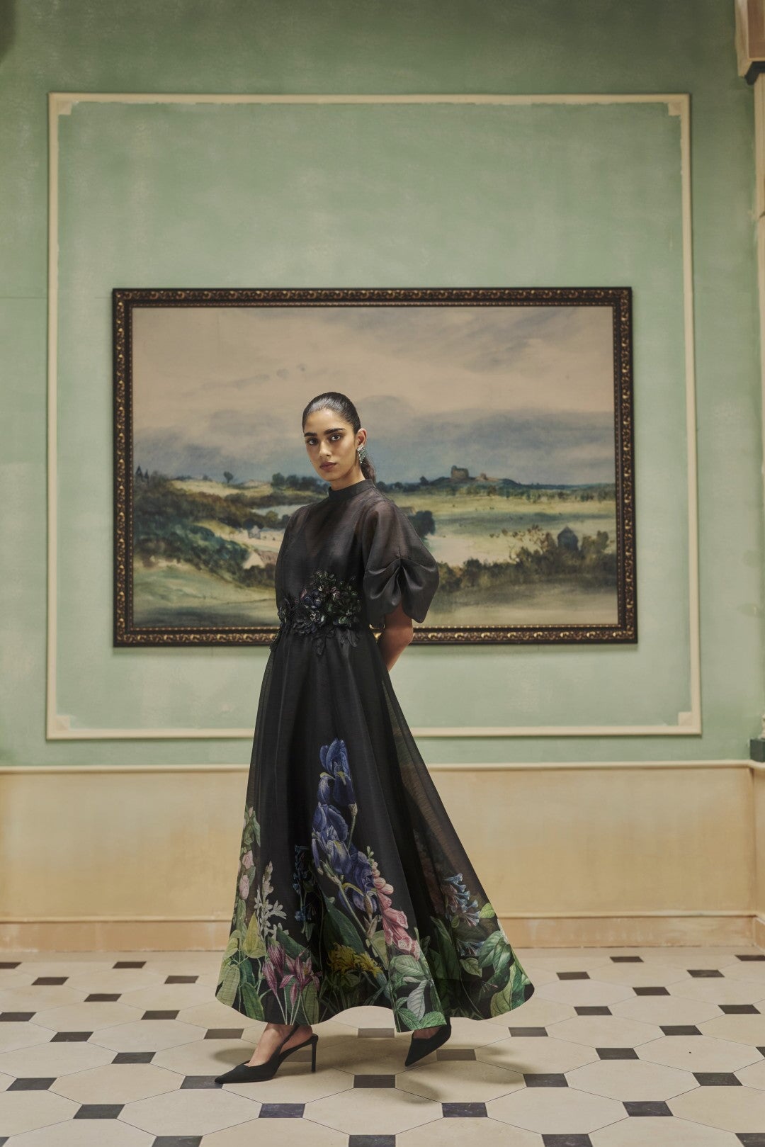 The Iris Meadow Maxi Dress
