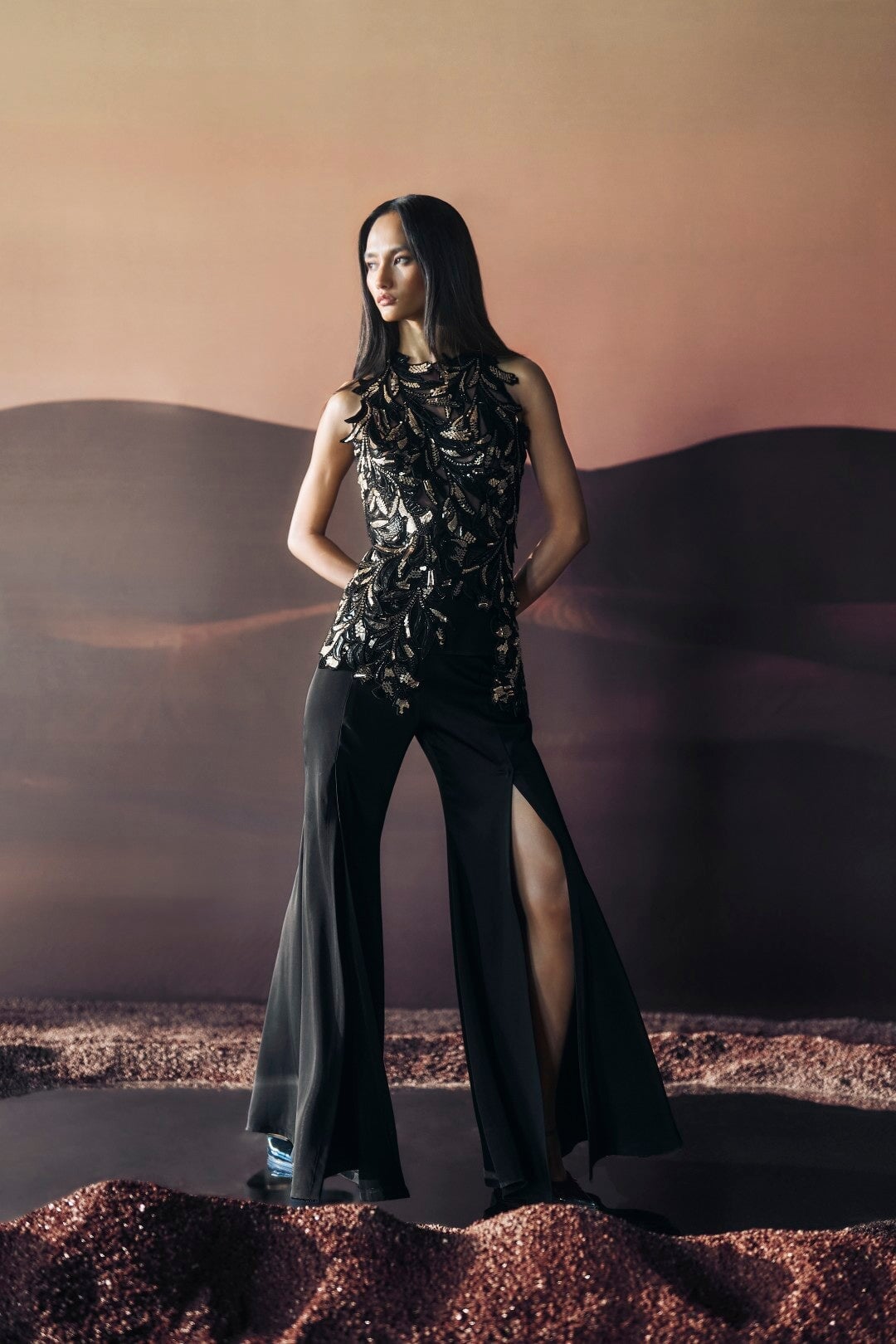 Araquis Rift Monarch Slit Pants