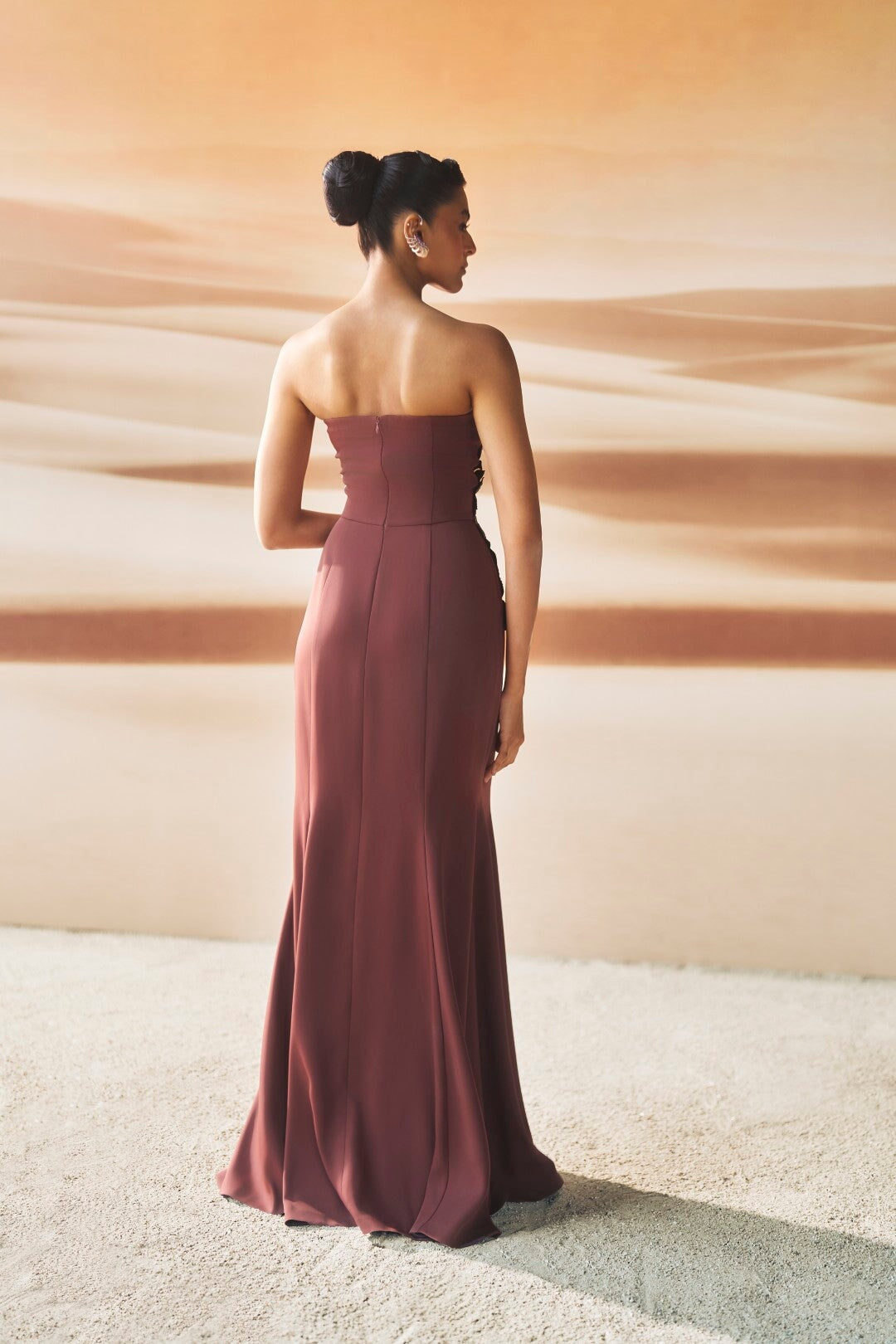 Araquis Mystique Desert Spice Corset Gown