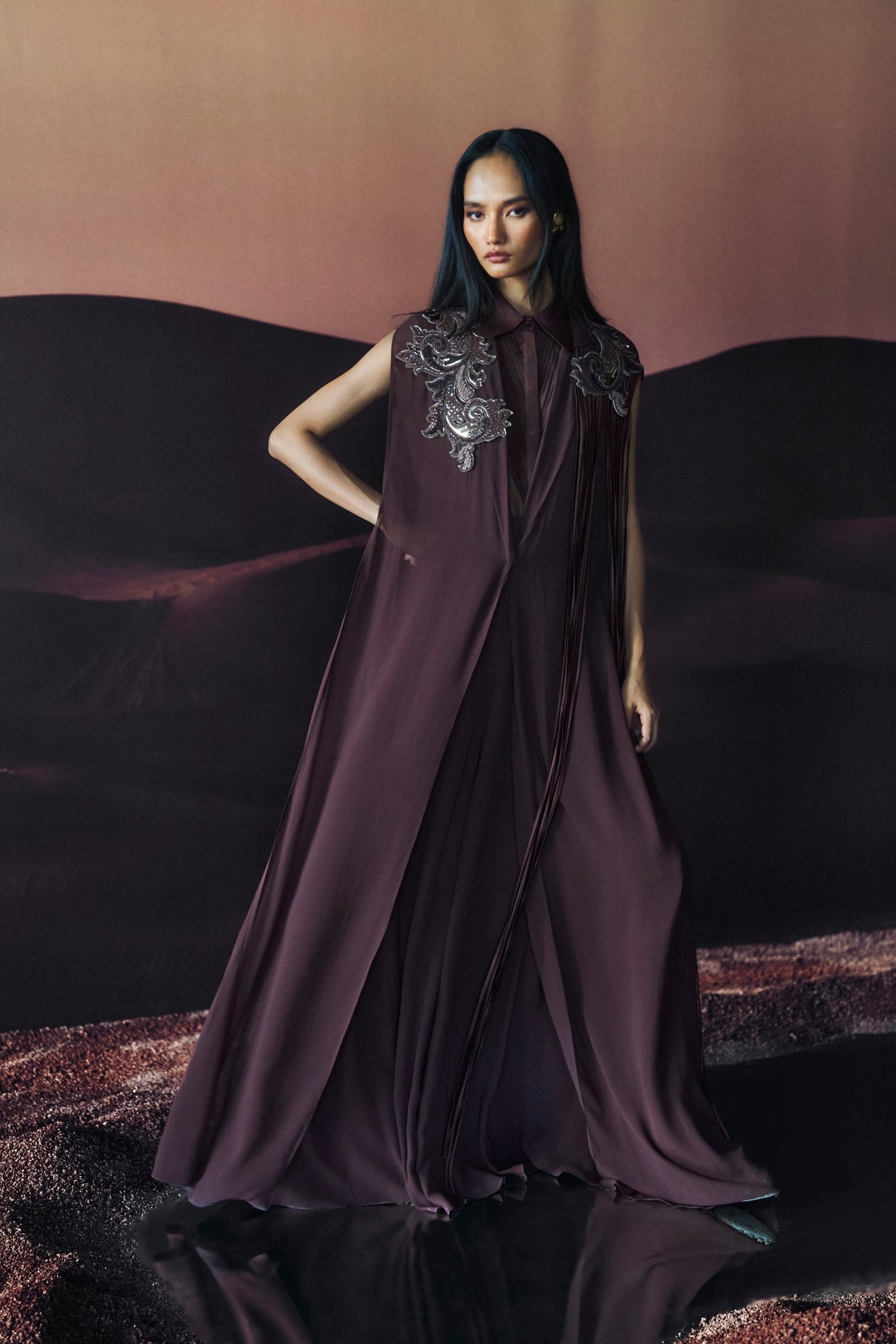Araquis Moonlit Grace Cape set