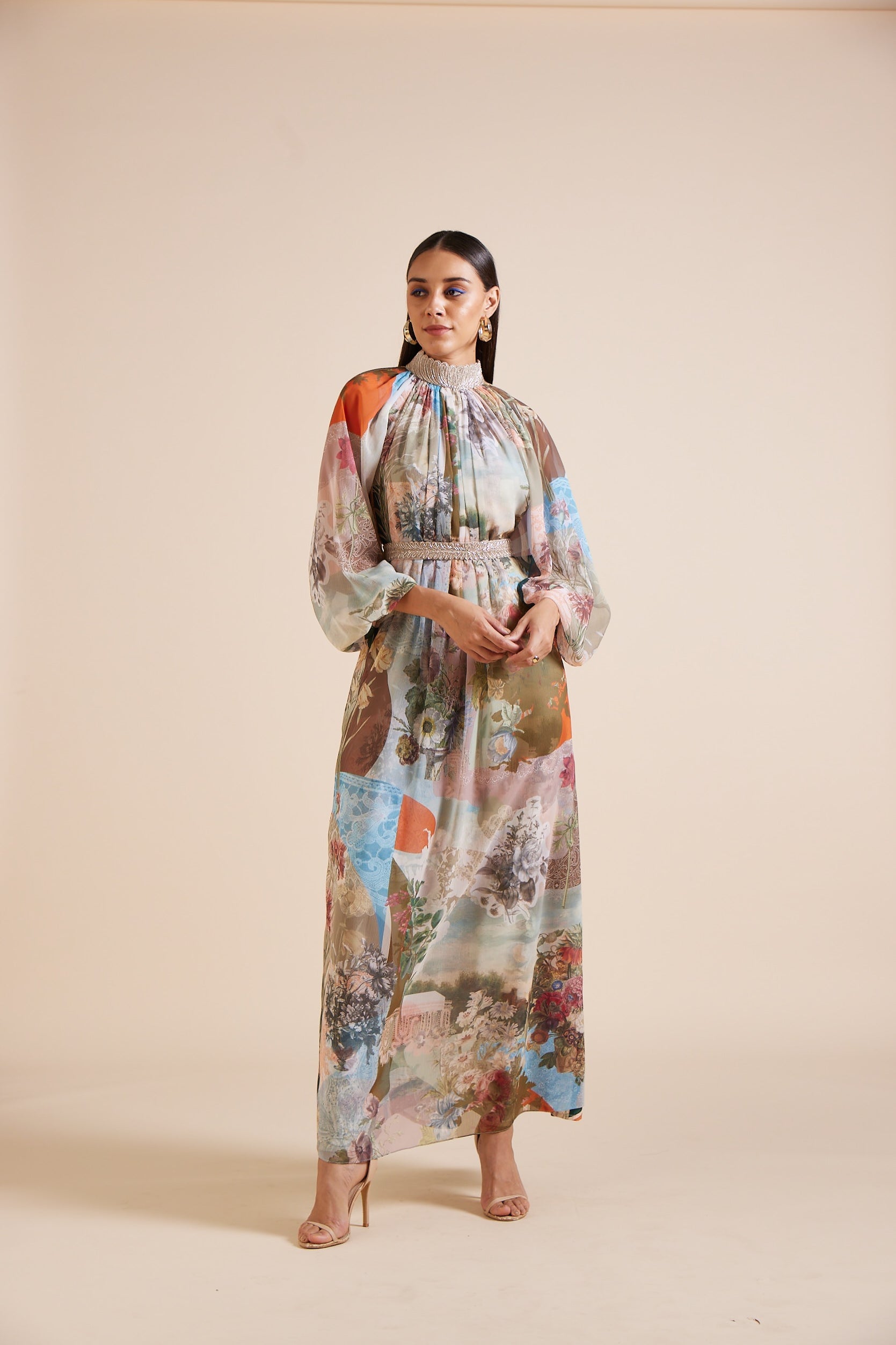 Eos Multi Flora Maxi Dress