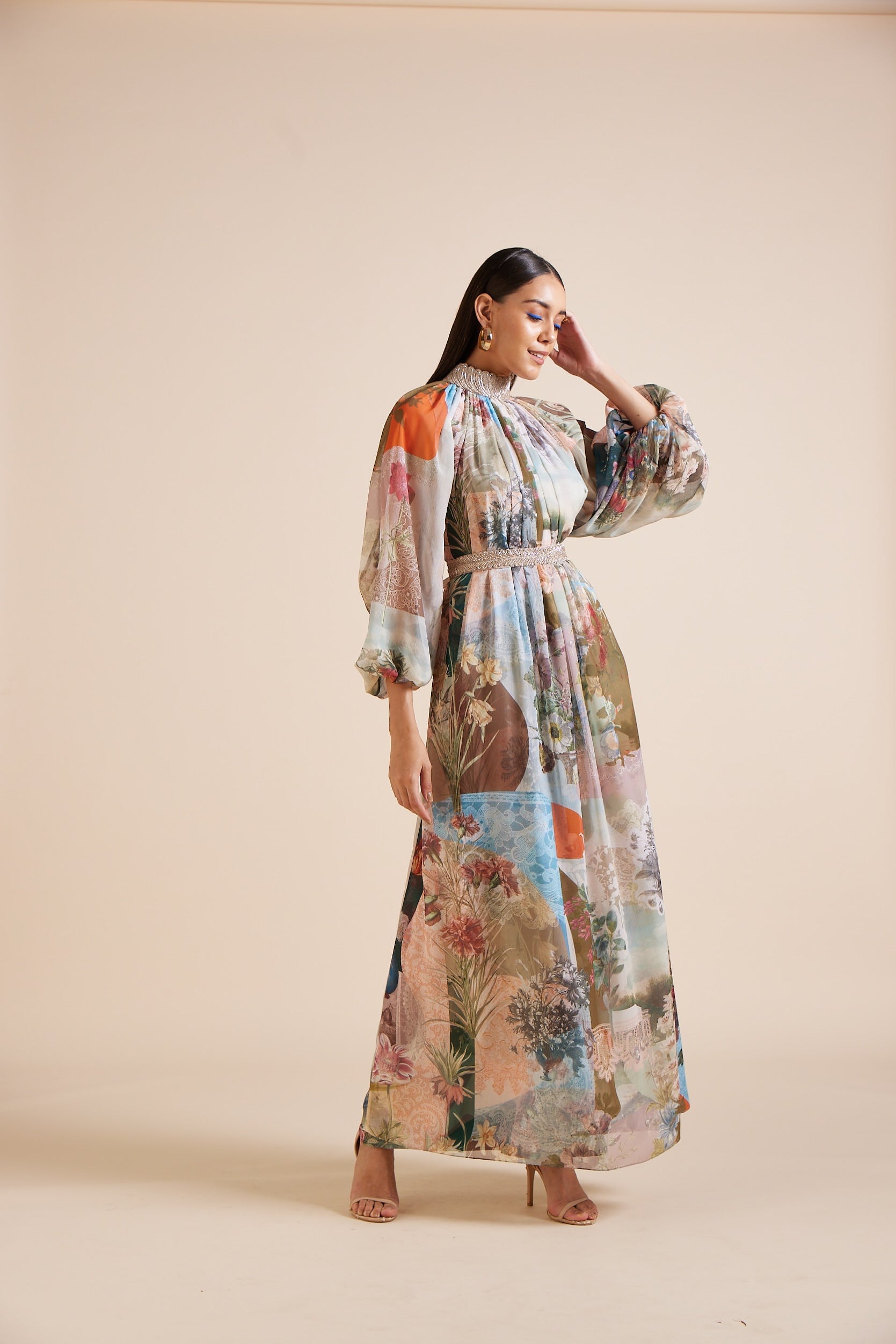 Eos Multi Flora Maxi Dress