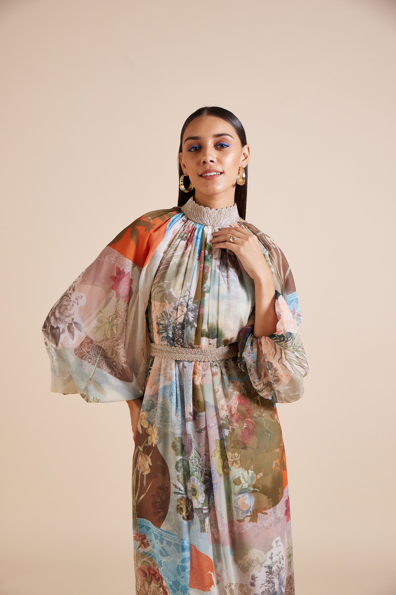 Eos Multi Flora Maxi Dress