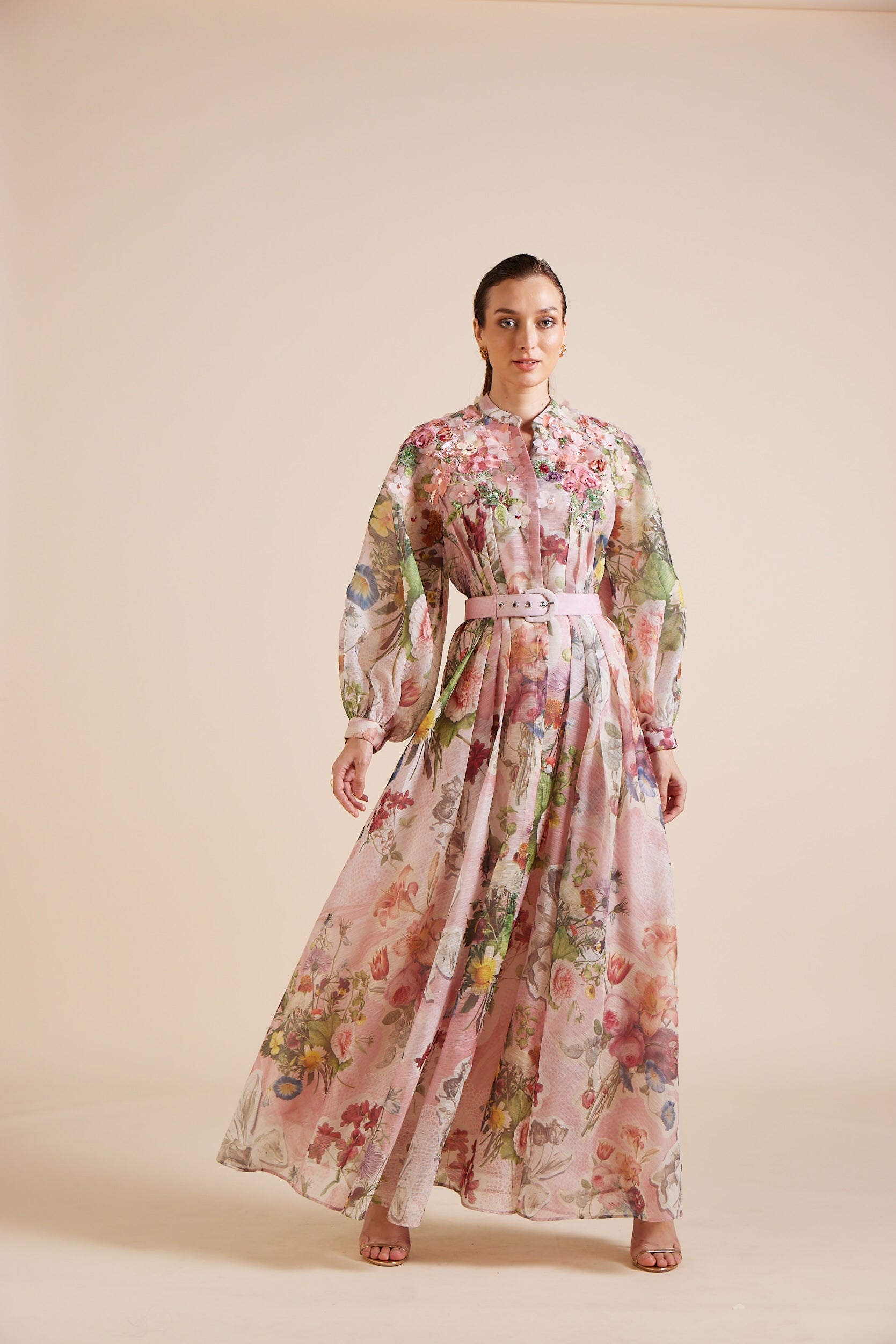Agathe Gardenia Maxi Dress
