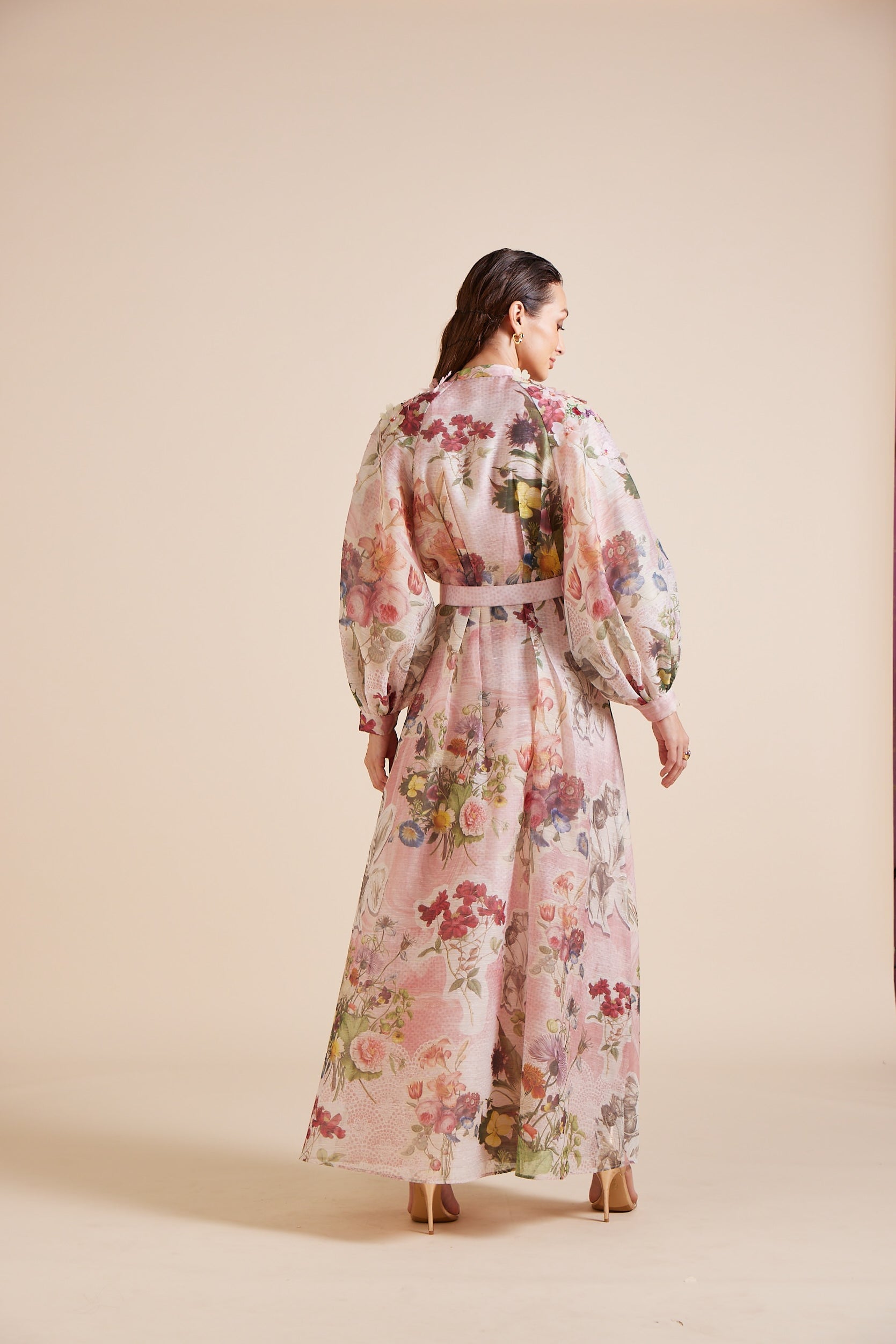 Agathe Gardenia Maxi Dress