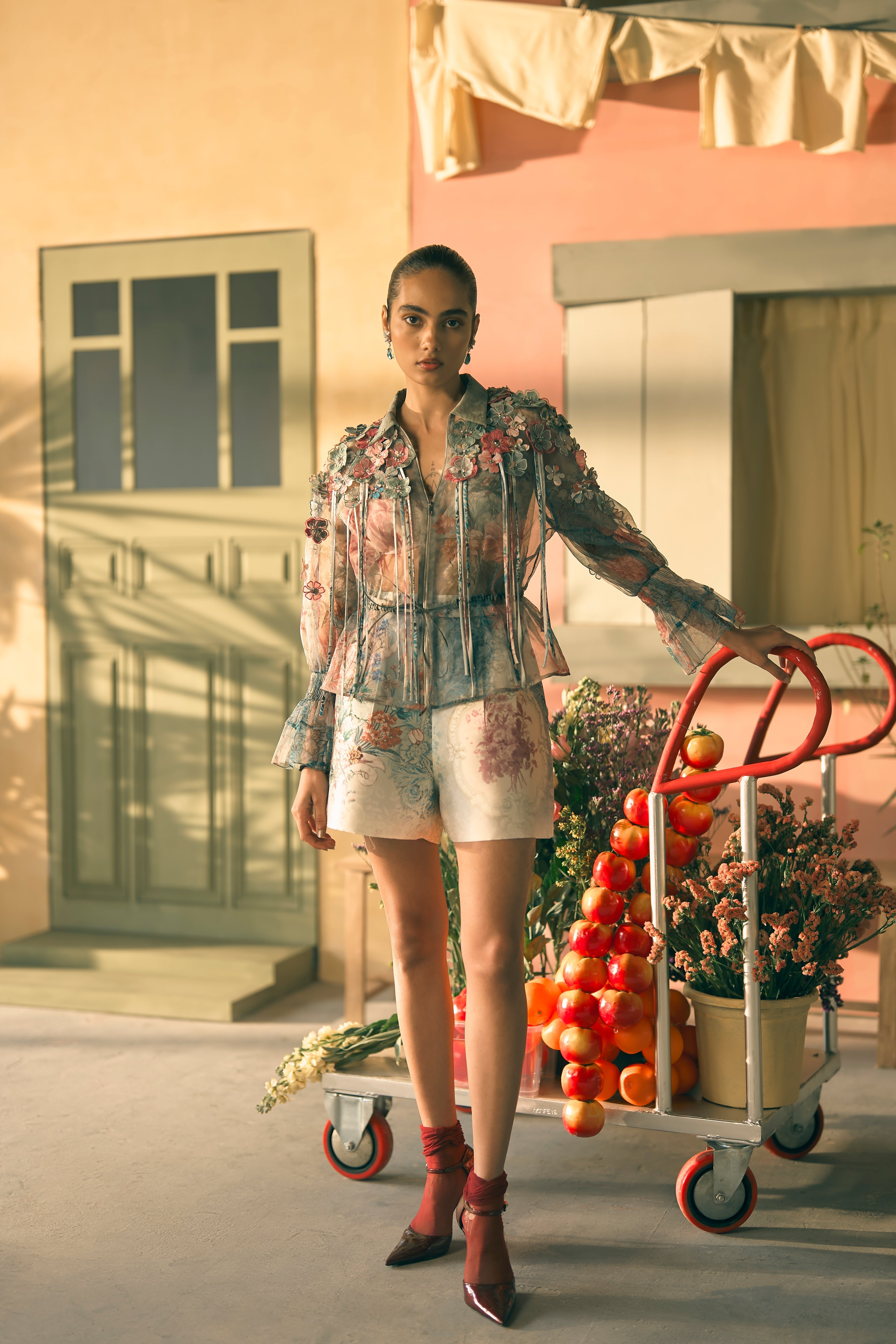 Porto Prism Bomber Jacket And Skorts