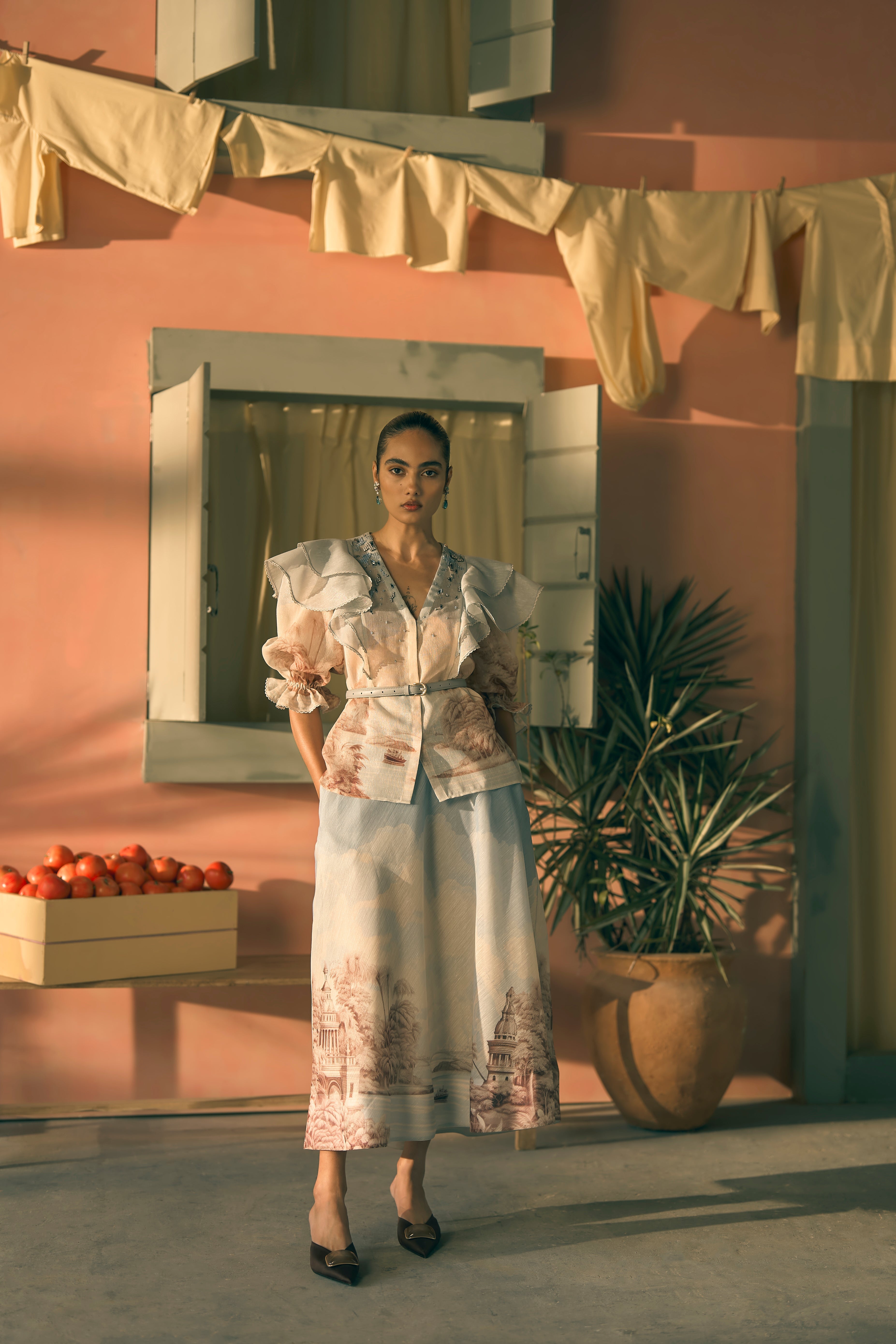 Porto Delft Bloom Top