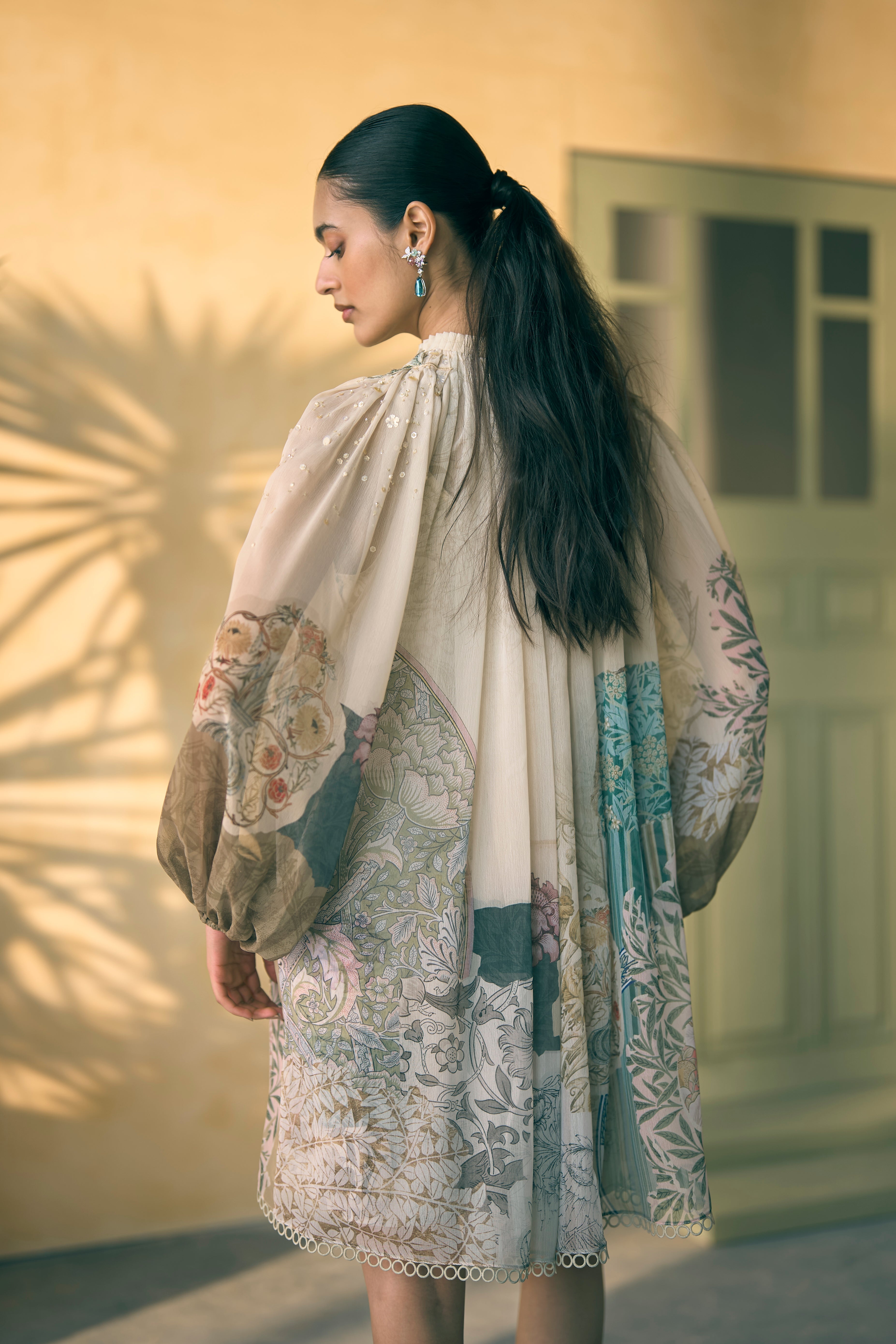 Porto Solstice Pleated Dress