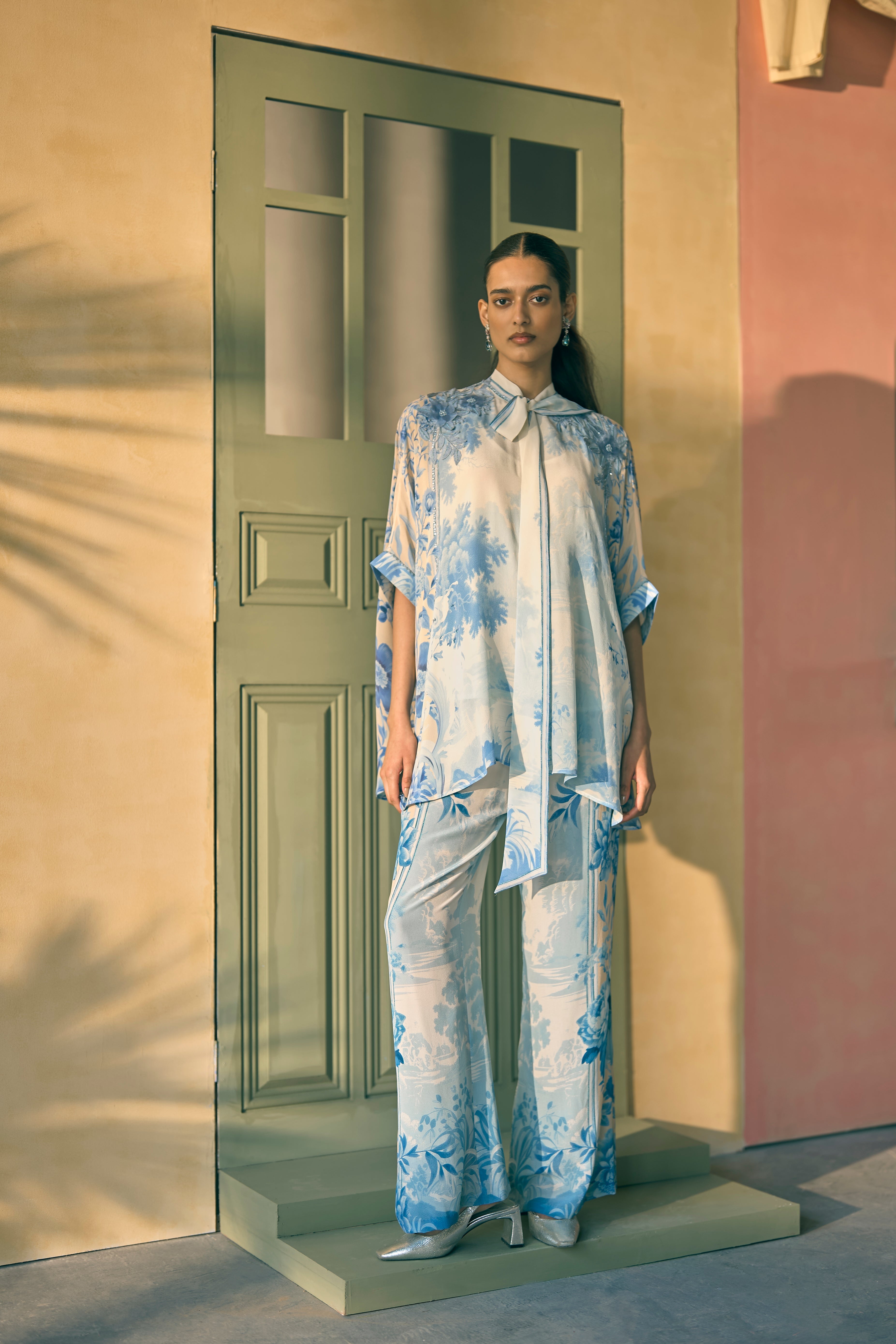 Porto Lapis Lattice Tunic