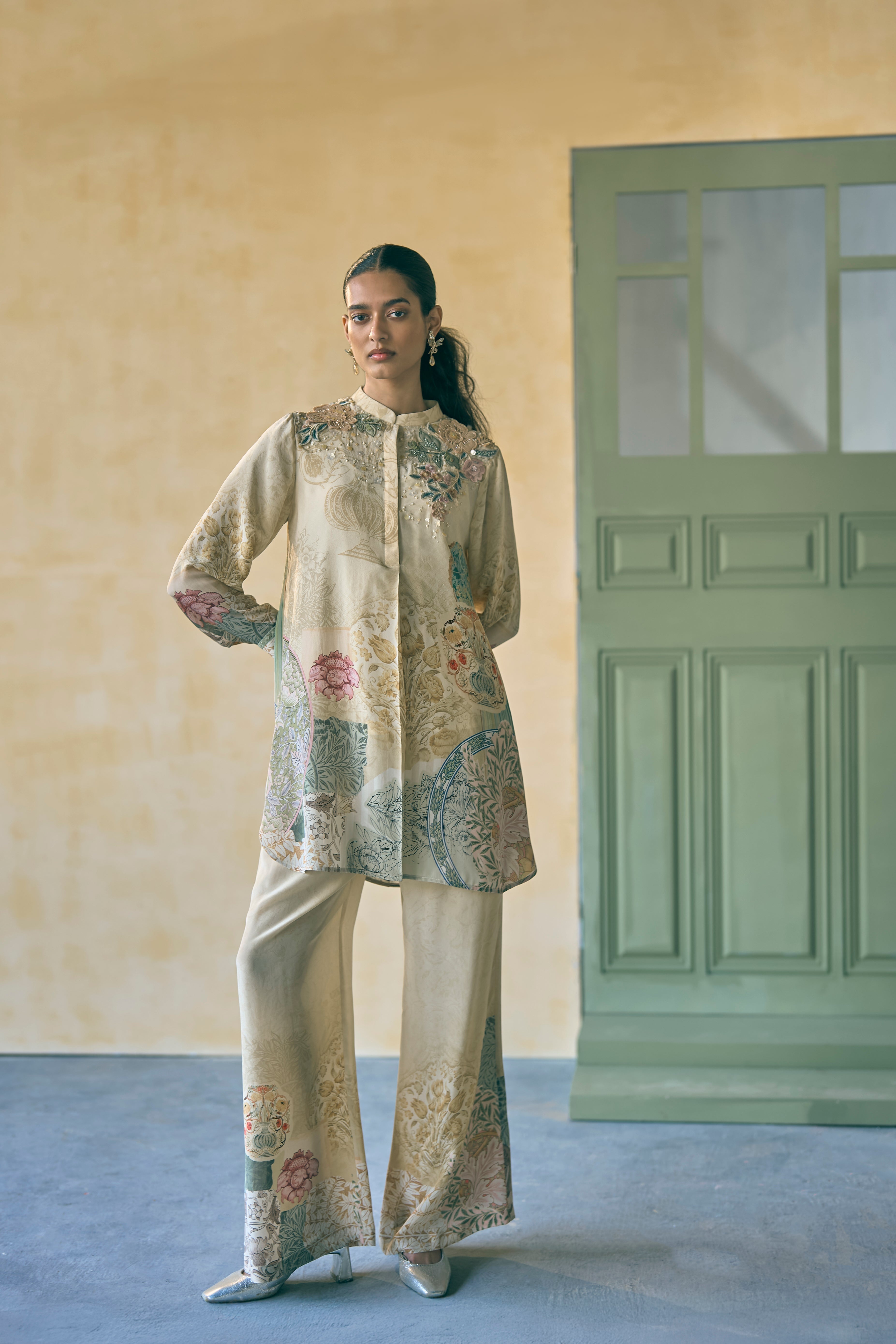 Porto Sun-Steeped Tunic And Pants
