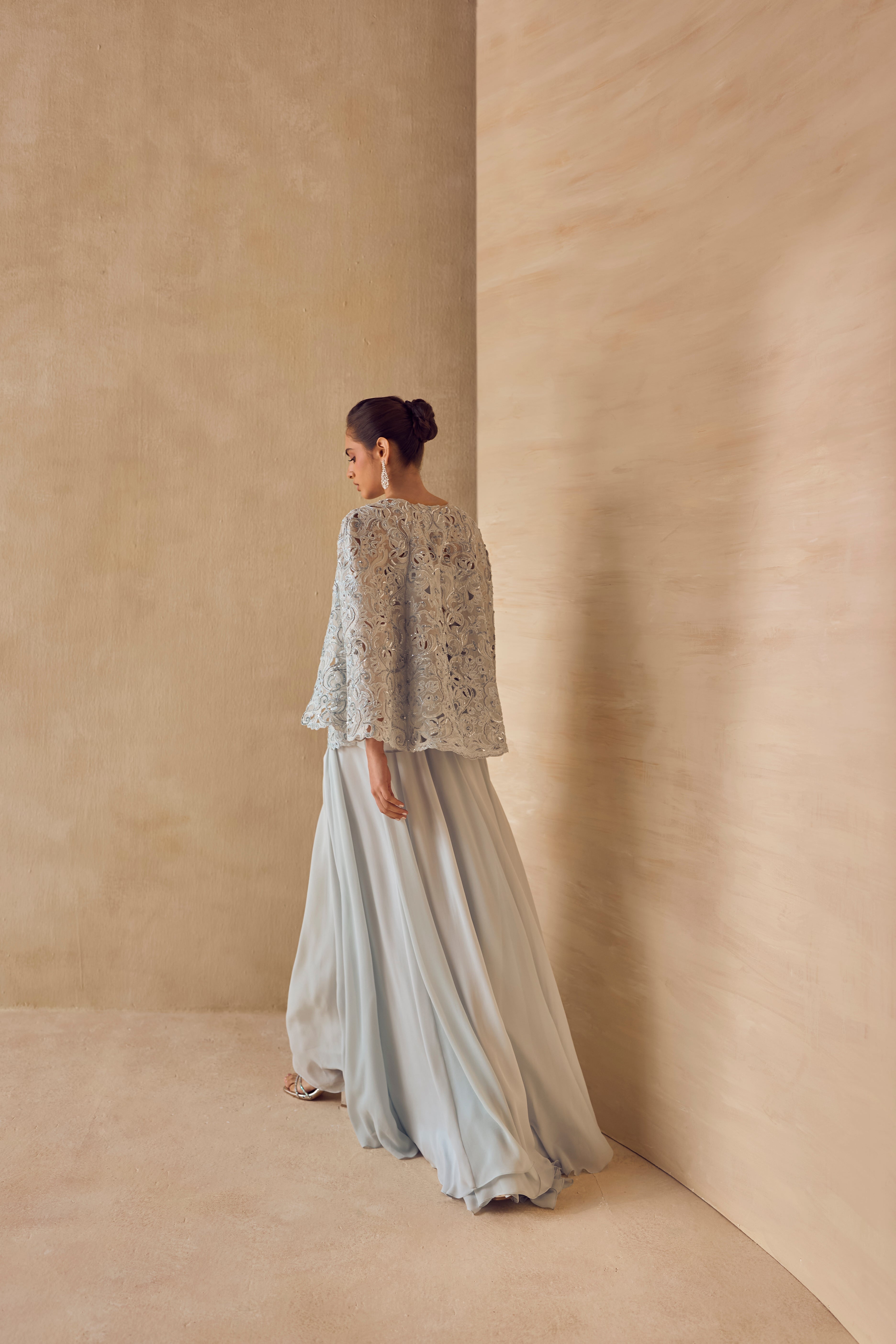 Frosted Nacre Jacket Set