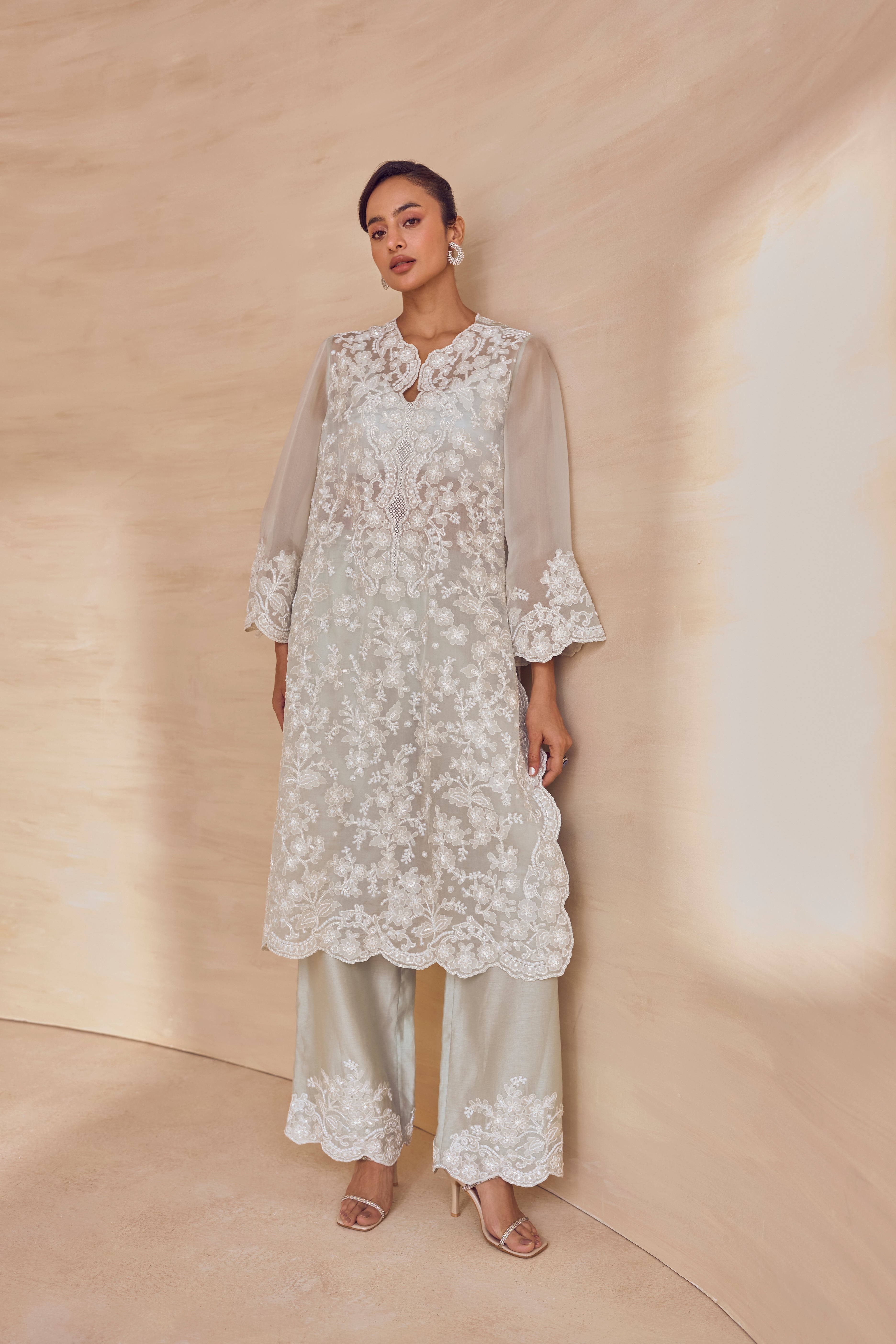 Crystal Frost Kurta Set