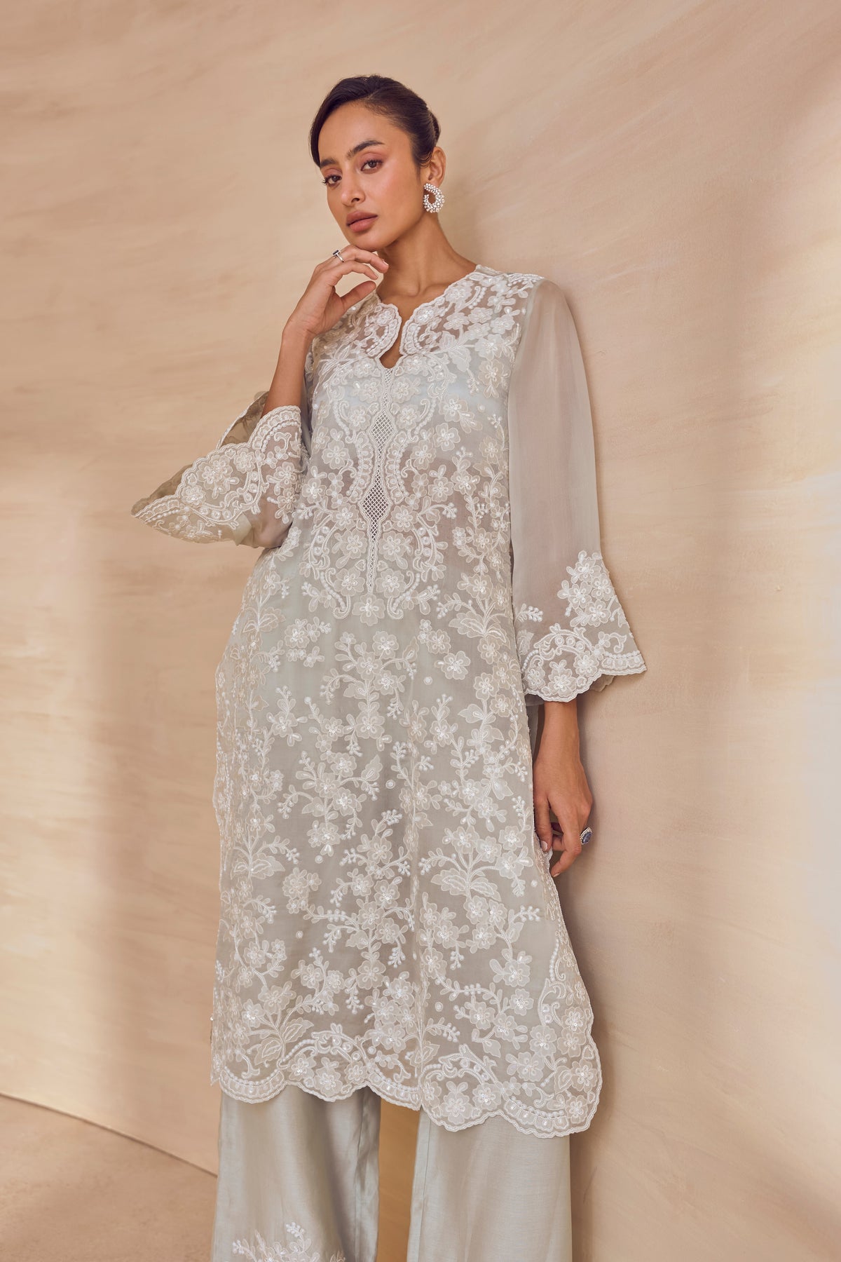 Crystal Frost Kurta Set